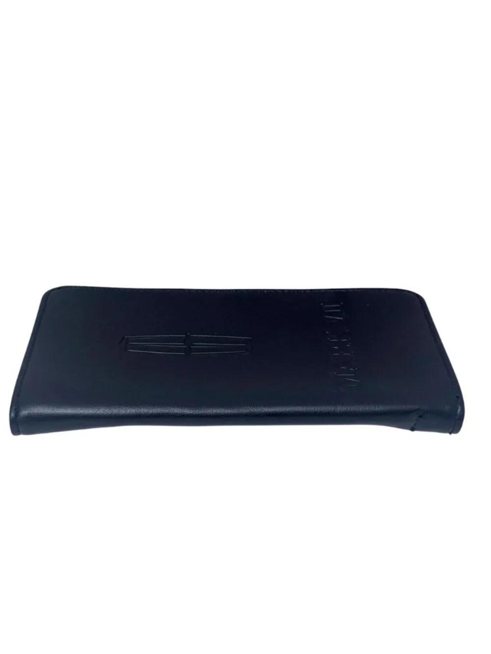 Vintage Lincoln Mark VII Car Document Holder Zip Folio Black Replacement